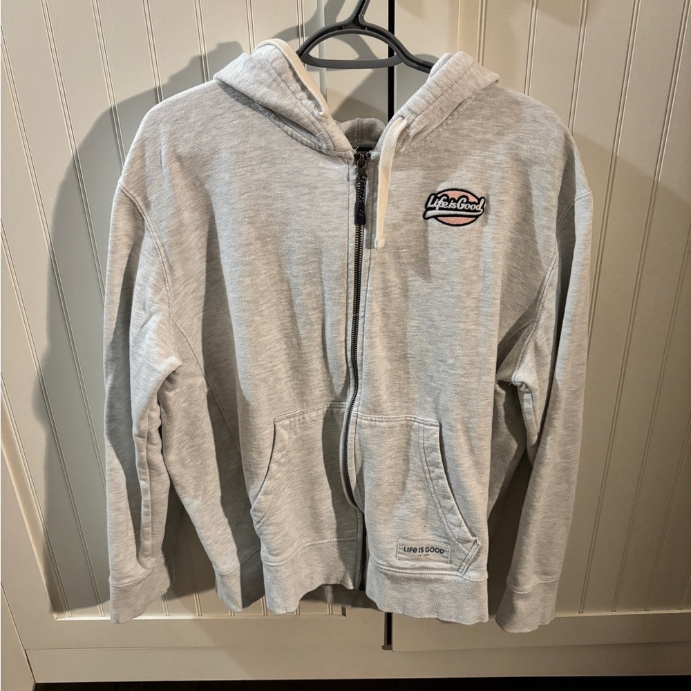 Women’s Life Is Good Zip Up Hoodie